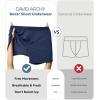 imageDAVID ARCHY Ultra Soft Modal Underwear Mens Boxer Shorts Loose Breathable Boxers for Men PackBlackOlive GreenGray Blue