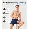 imageDAVID ARCHY Ultra Soft Modal Underwear Mens Boxer Shorts Loose Breathable Boxers for Men PackBlackOlive GreenGray Blue