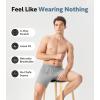 imageDAVID ARCHY Ultra Soft Modal Underwear Mens Boxer Shorts Loose Breathable Boxers for Men PackDark BlueGray BlueMedium Gray