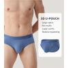 imageDAVID ARCHY Mens Briefs Modal No Fly Underwear Support Pouch Soft Comfort Briefs for Men 4 PackMulticolored