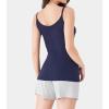 imageDAVID ARCHY Camisole Tops for Women Bamboo Rayon Soft Breathable Womens Undershirts 3 Pack Layering Lounge SleepwearNavy BlueLight PurplePurple Gray