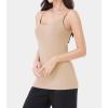 imageDAVID ARCHY Camisole Tops for Women Bamboo Rayon Soft Breathable Womens Undershirts 3 Pack Layering Lounge SleepwearNudeHeather Dark CoffeeHeather Dark Gray
