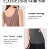 imageDAVID ARCHY Camisole Tops for Women Bamboo Rayon Soft Breathable Womens Undershirts 3 Pack Layering Lounge SleepwearNudeHeather Dark CoffeeHeather Dark Gray