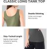 imageDAVID ARCHY Camisole Tops for Women Bamboo Rayon Soft Breathable Womens Undershirts 3 Pack Layering Lounge SleepwearOlive GreenHeathered Charcoal GreyBlack