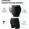 imageDAVID ARCHY Mens Ultra Soft Underwear Micro Modal Breathable Moisture Wicking Seamless Underwear for Men MultipackBlack