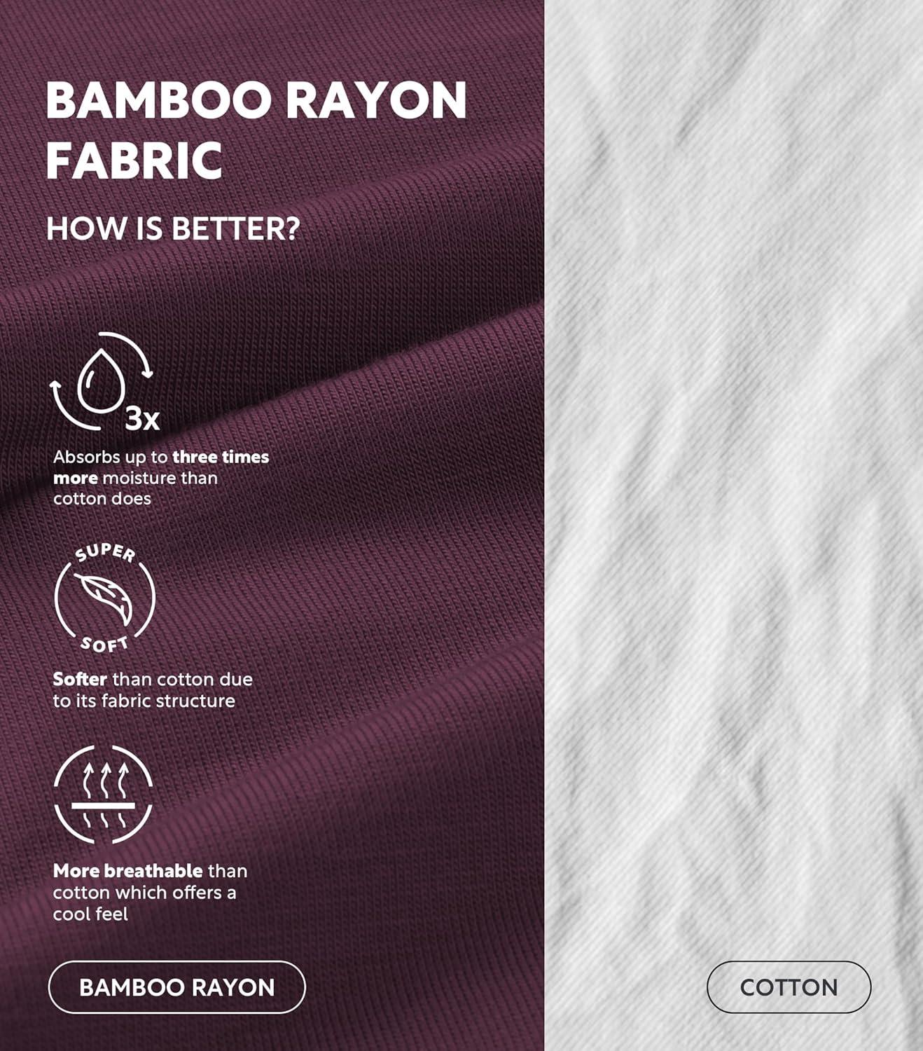 imageDAVID ARCHY Mens Underwear Moisture Wicking Breathable Rayon Made from Bamboo Seamless Underwear with Support Pouch 4 PackBlackNavy BlueOlive GreenDeep Grape Purple