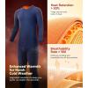 imageDAVID ARCHY Mens Heavyweight Thermal Underwear for Extreme Cold Perfect for Harsh Winter from 10C to 5CAdark Blue
