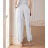 imageDAVID ARCHY Women Pajama Pants Bamboo Rayon Comfy Cooling Lounge Sleep Flowy Casual Wide Leg Pj Bottom with Pockets 12 PackAgray