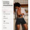 imageSeparatec Cotton Dual Pouch Mens Underwear Comfortable Soft Breathable Everyday Boxer Briefs for men 7 PackBlack7 Pack