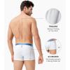 imageSeparatec Cotton Dual Pouch Mens Underwear Comfortable Soft Breathable Everyday Boxer Briefs for men 7 PackWhite