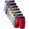Dual Pouch - Boxer Briefs - Bright Blue/Light Blue/Red/Orange/Yellow/Light Green/Marron