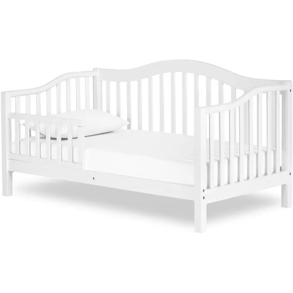 Austin Toddler Day Bed in White, Greenguard Gold Certified 54x30x29 Inch 