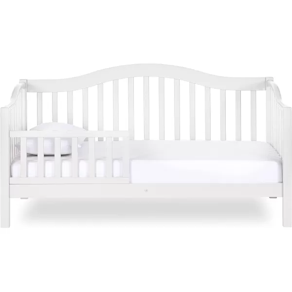 Austin Toddler Day Bed in White, Greenguard Gold Certified 54x30x29 Inch 