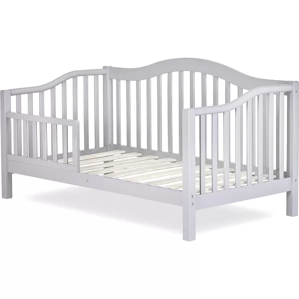 Austin Toddler Day Bed in White, Greenguard Gold Certified 54x30x29 Inch 