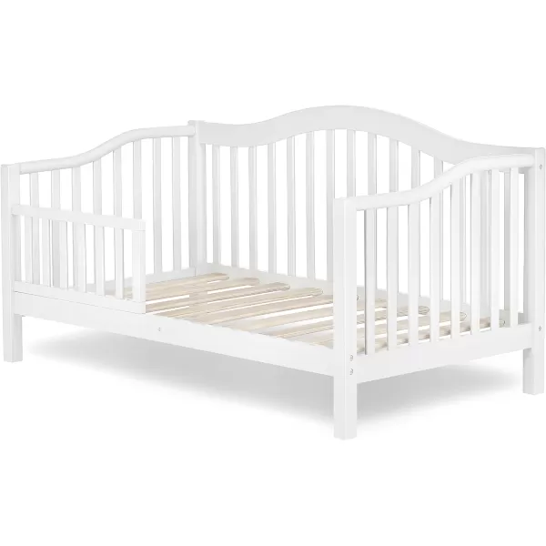 Austin Toddler Day Bed in White, Greenguard Gold Certified 54x30x29 Inch 