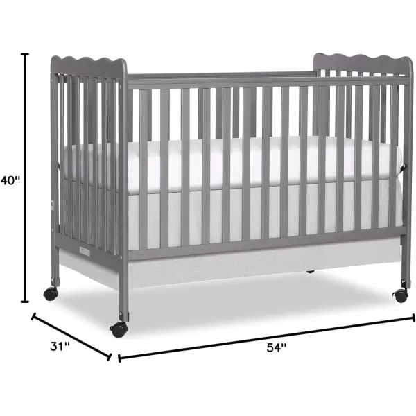 Carson Classic 3-in-1 Convertible Crib in White