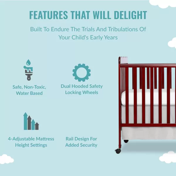 Carson Classic 3-in-1 Convertible Crib in White