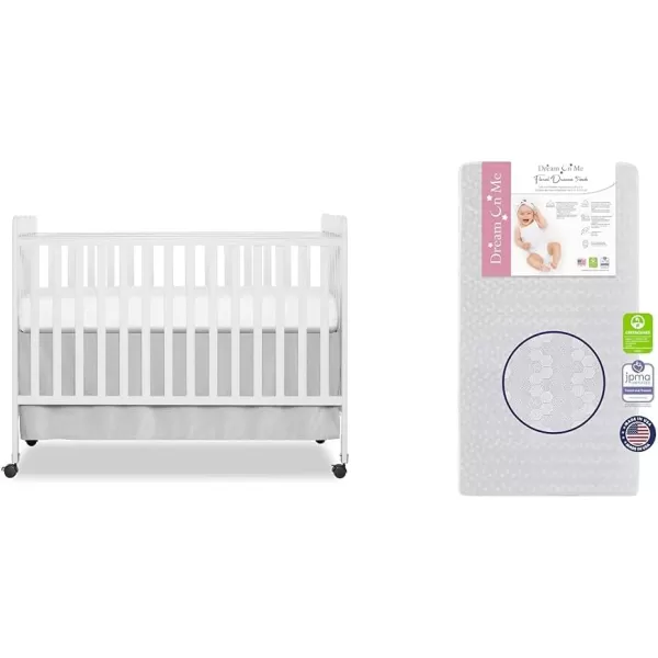 Carson Classic 3-in-1 Convertible Crib in White