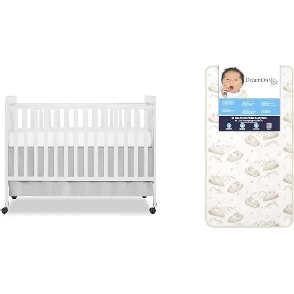 Carson Classic 3-in-1 Convertible Crib in White