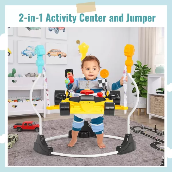 Champ Activity Center &amp; Jumper, Yellow