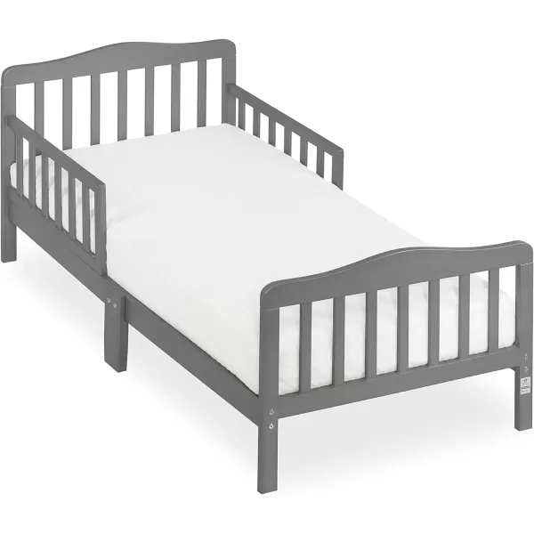 Classic Design Toddler Bed in Steel Grey, Greenguard Gold Certified