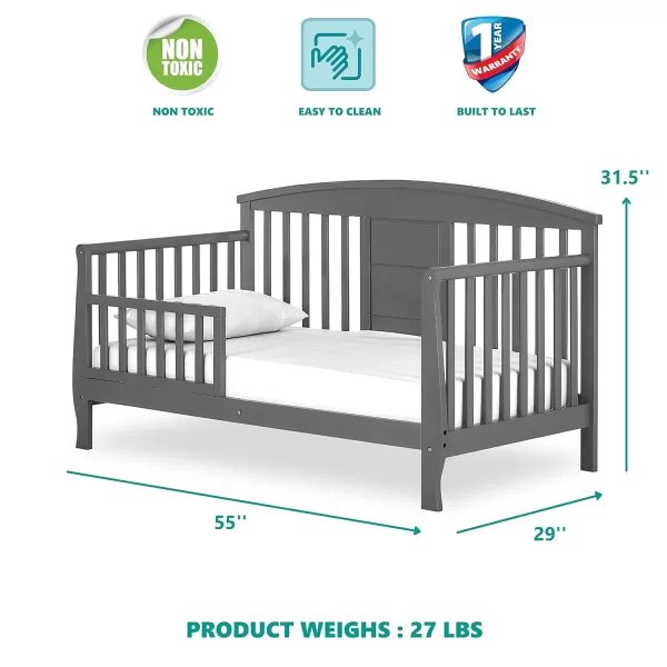 Dallas Toddler Day Bed, White )