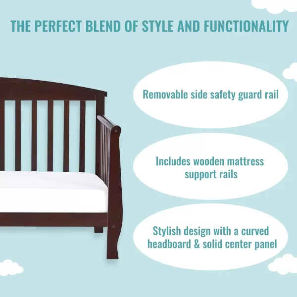 Dallas Toddler Day Bed, White )