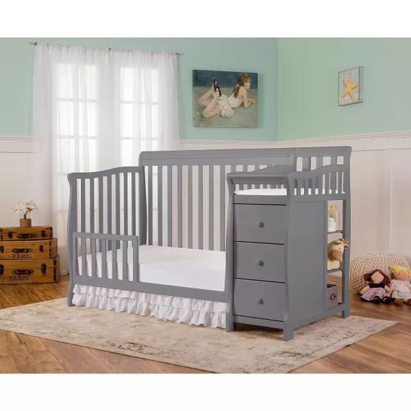 Dream On Me 5 in 1 Brody Convertible Crib with Changer