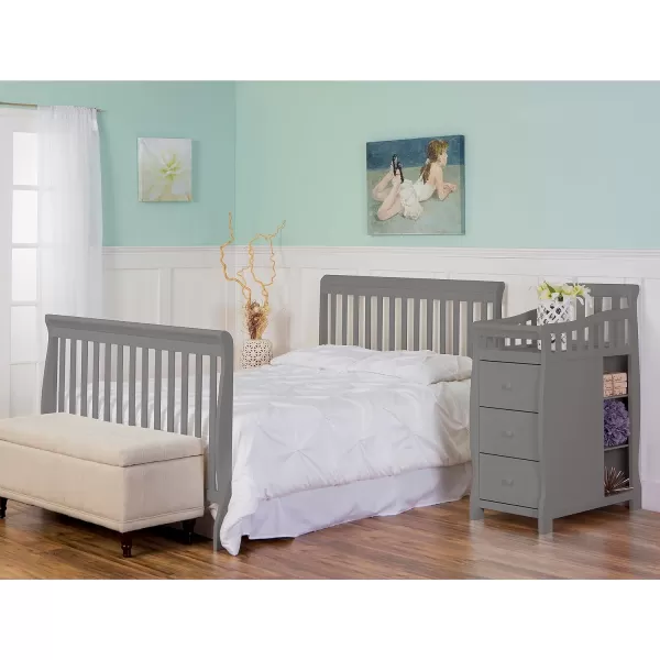 Dream On Me 5 in 1 Brody Convertible Crib with Changer