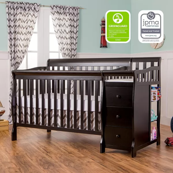 Dream On Me 5 in 1 Brody Convertible Crib with Changer