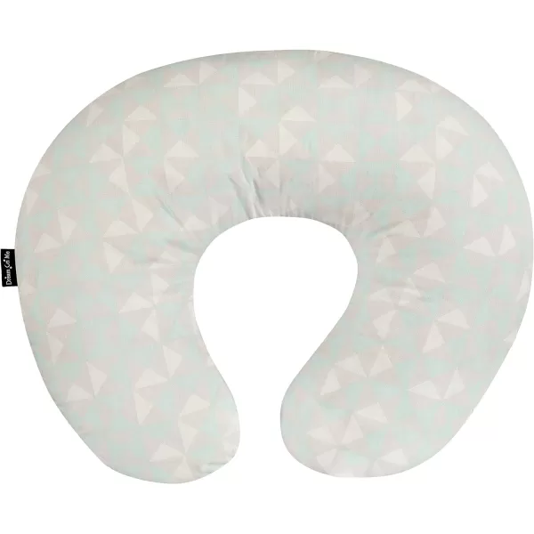 Dream On Me Beeboo Nursing Pillow and Positioner, Breastfeeding and Bottlefeeding Pillow, Removable and Washable Pillow Cover, Soft and Breathable Fabric, Pink and Blue 