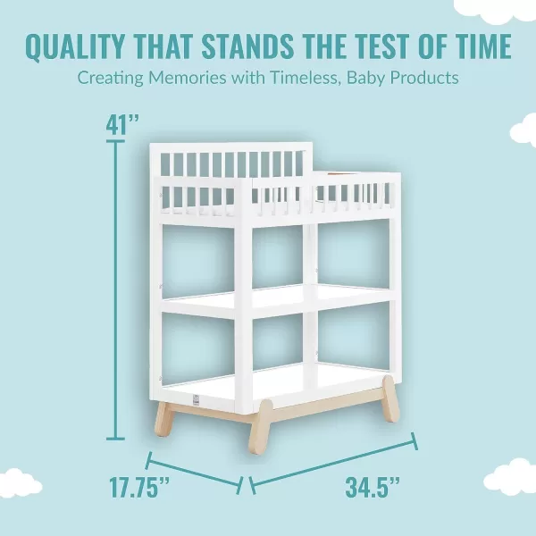 Dream On Me Hygge 5-in-1 Convertible Crib in Pebble Grey Oak, JPMA &amp; Greenguard Gold Certified, Made of Sustainable Pinewood, Easy to Clean, Safe Wooden Nursery Furniture