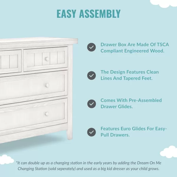 Dream On Me Maple Universal Dresser