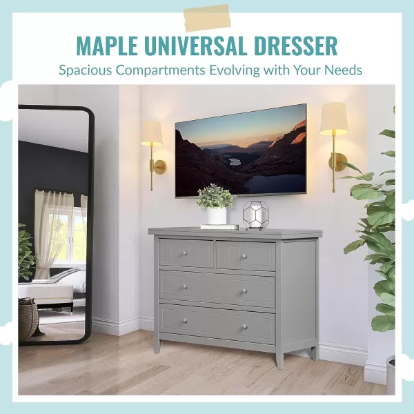 Dream On Me Maple Universal Dresser