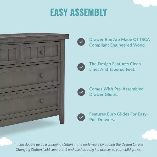 Dream On Me Maple Universal Dresser