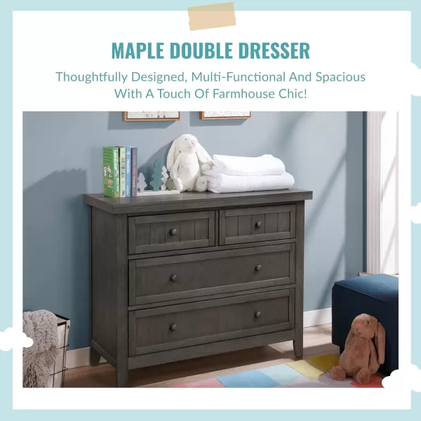 Dream On Me Maple Universal Dresser