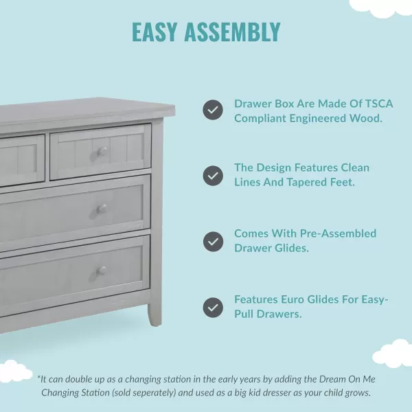 Dream On Me Maple Universal Dresser