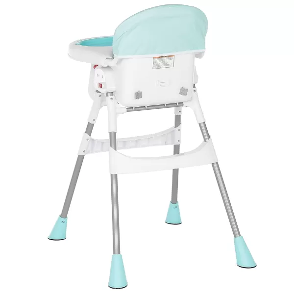 Dream On Me Portable 2-in-1 Tabletalk High Chair, Convertible Compact High Chair, Light Weight Portable Highchair, Grey