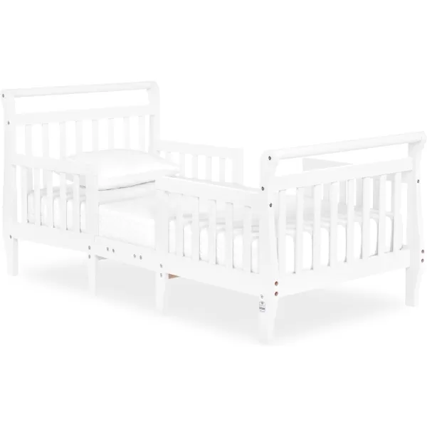 Emma 3 in 1 Convertible Toddler Bed in White