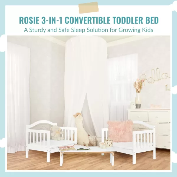 Rosie Toddler Bed in Grey