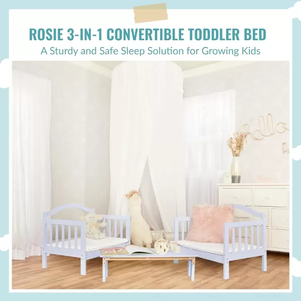 Rosie Toddler Bed in Grey