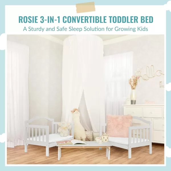 Rosie Toddler Bed in Grey