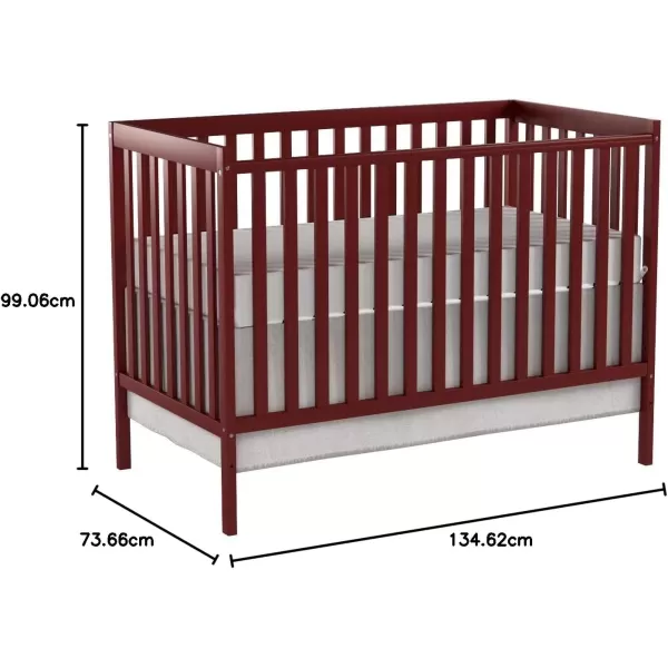 Synergy 5-In-1 Convertible Crib In Espresso, Greenguard Gold Certified