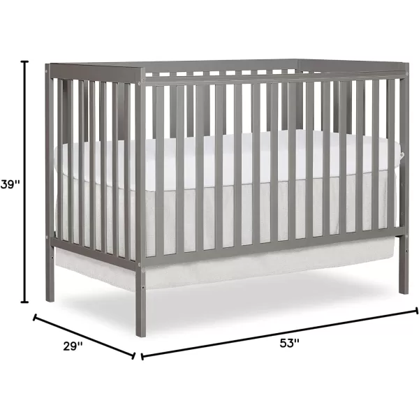 Synergy 5-In-1 Convertible Crib In Espresso, Greenguard Gold Certified