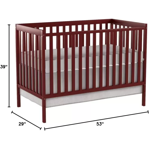 Synergy 5-In-1 Convertible Crib In Espresso, Greenguard Gold Certified