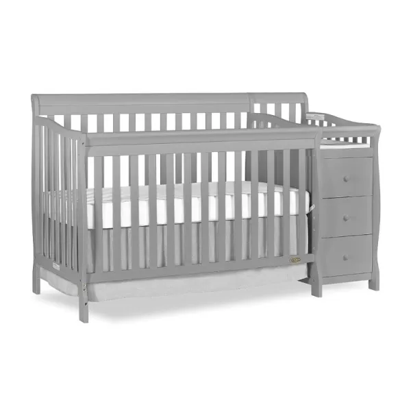 Dream On Me 5 in 1 Brody Convertible Crib with Changer