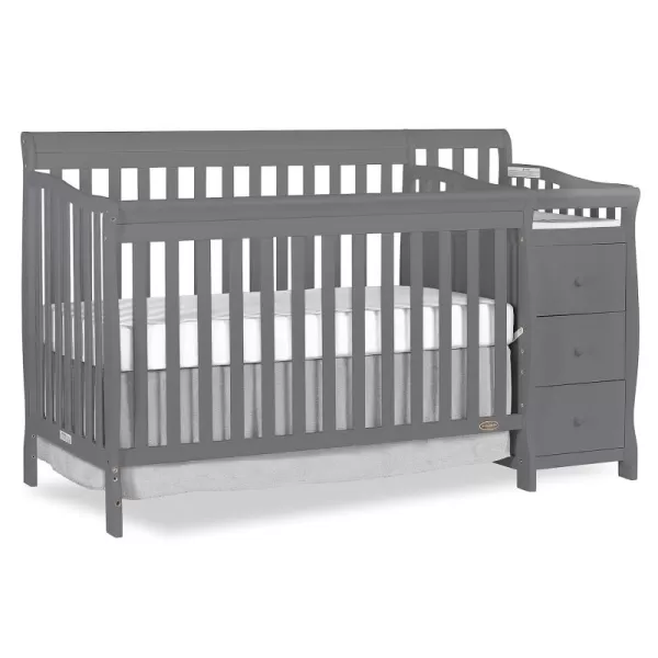 Dream On Me 5 in 1 Brody Convertible Crib with Changer