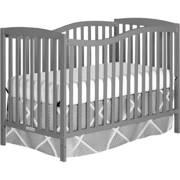 Dream On Me Chelsea 5-In-1 Convertible Crib In Espresso, JPMA Certified