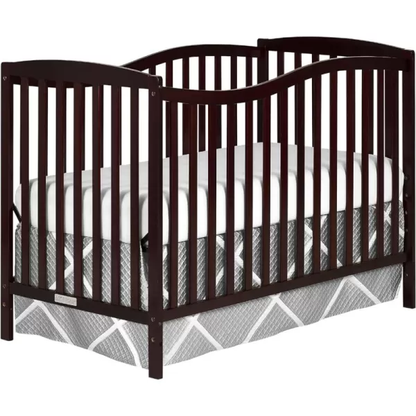 Dream On Me Chelsea 5-In-1 Convertible Crib In Espresso, JPMA Certified