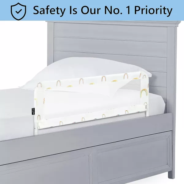 Adjustable Mesh Bed Rail, Two Height Levels, Ready To Use, Compatible with Adult Twin Size Beds, All Steel construction, Equipped with Guard Gap, Durable Nylon Fabric Mesh, Blue